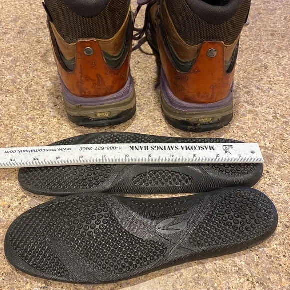 Merrell Gore Tex Crestbound Leather Hiking Boots 11 WITH FLAWS Very Used - Picture 17 of 17